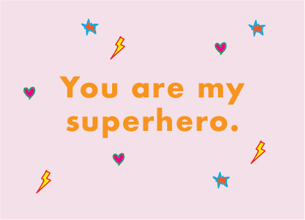 &BOX - KORT - You Are My Superhero, Pink